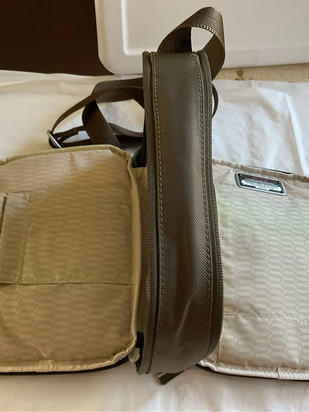 TUMI T-Tech Small Crossbody Bag Olive 5133MSS
